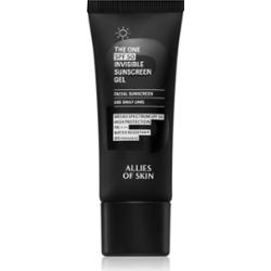 Allies of Skin Deluxe The One SPF 50 Invisible Sunscreen Gel krem do opalania twarzy z wysoką ochroną UV SPF 50 20 ml