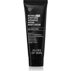 Allies of Skin 0.1% Retinal & Peptides Advanced Repair Night Cream rewitalizujący krem na noc 20 ml