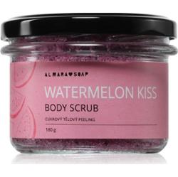 Almara Soap Body Scrub peeling cukrowy do ciała na cellulit z zapachem Watermelon Kiss 180 g