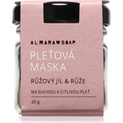 Almara Soap Face łagodząca maseczka do twarzy do skóry bardzo suchej i wrażliwej 20 g
