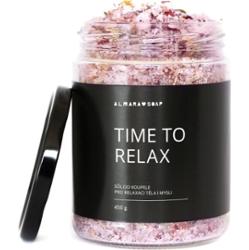Almara Soap Bath relaksująca sól do kąpieli z zapachem Time To Relax 450 g