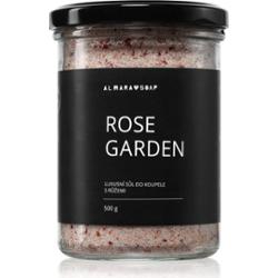 Almara Soap Bath relaksująca sól do kąpieli z zapachem Rose Garden 450 g
