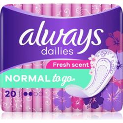 Always Dailies Normal To Go Fresh wkładki higieniczne 20 szt.