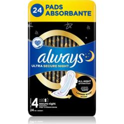Always Ultra Secure Night podpaski 24 szt.