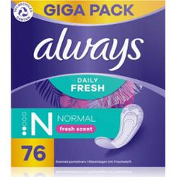 Always Daily Fresh Normal wkładki higieniczne perfumowany 76 szt.