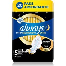 Always Ultra Secure Night Extra podpaski 20 szt.