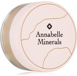 Annabelle Minerals Coverage Mineral Foundation mineralny podkład pudrowy nadający doskonały wygląd odcień Golden Sand 4 g
