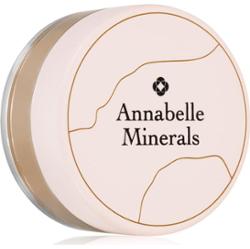 Annabelle Minerals Coverage Mineral Foundation mineralny podkład pudrowy nadający doskonały wygląd odcień Golden Medium 4 g