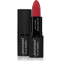 Antipodes Moisture-Boost Natural Lipstick szminka odżywcza odcień Remarkably Red 4 g