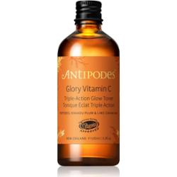 Antipodes Glory Vitamin C Triple-Action Glow Toner tonik rozjaśniający do ujednolicenia kolorytu skóry 100 ml