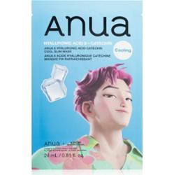 Anua K-Pop Demon Hunters Hyaluronic Acid 8 + Catechin maska nawilżająca w płacie z efektem chłodzącym 23 ml