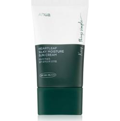 Anua Heartleaf Silky Moisture Sun Cream intensywnie nawilżający krem na dzień SPF 50+ 50 ml