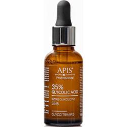 Apis Natural Cosmetics TerApis 35% Glycolic Acid serum wygładzająco-złuszczające regenerująca i odnawiająca skórę 30 ml