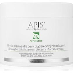 Apis Natural Cosmetics Acne-Stop Professional maseczka oczyszczająca i zmiękczająca do skóry tłustej ze skłonnością do trądziku 100 g