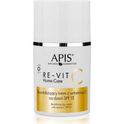Apis RE-VIT C HOME CARERewitalizujący krem z witaminą C na dzień SPF 15 / 50 ml Kremy na dzień Damski