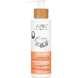 Apis Natural Cosmetics Fruit Cleansing emulsja do demakijażu do doskonałego oczyszczania skóry 150 ml