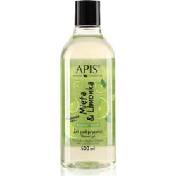 Apis Natural Cosmetics Energy Shot Mięta i Limonka Energetyzujący żel pod prysznic 500 ml