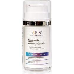 APIS - Crystal Skin Night Cream-Mask With Glass Skin Effect, 50 ml - kremo-maska do twarzy na noc z efektem „glass skin”