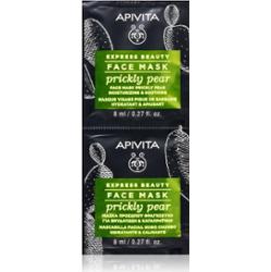Apivita Express Beauty Moisturizing Face Mask Prickly Pear łagodząca maseczka do twarzy o działaniu nawilżającym 2x8 ml