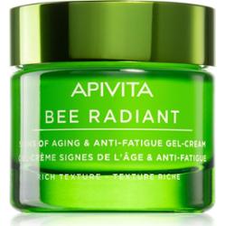 Apivita Bee Radiant Cream - Rich Texture ekstra odżywczy krem do twarzy przeciw starzeniu się i ujędrniający skórę 50 ml