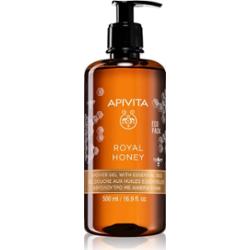 Apivita Royal Honey Creamy Shower Gel nawilżający żel pod prysznic z olejkami eterycznymi 500 ml