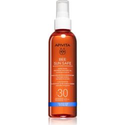 Apivita Bee Sun Safe Satin Touch Oil SPF30 olejek do opalania SPF 30 200 ml