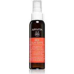 Apivita Bee Sun Safe Hair Oil olejek nawilżający do włosów narażonych na szkodliwe działanie promieni słonecznych 100 ml