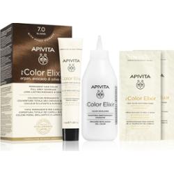 Apivita My Color Elixir farba do włosów bez amoniaku odcień 7.0 Blonde 1 szt.