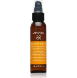 Apivita Keratin Repair Nourish Repair Hair Oil olejek do włosów do włosów suchych i zniszczonych 100 ml