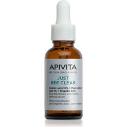 Apivita Just Bee Clear Serum serum do cery tłustej i problematycznej 30 ml