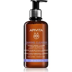 Apivita Cleansing Foaming Cleanser delikatna pianka oczyszczająca 200 ml