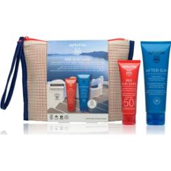 Apivita Bee Sun Safe Anti-spot & Anti-age Tinted Sun Protection zestaw do opalania