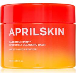 APRILSKIN Carrotene IPMP Hydromelt Cleansing Balm mleczko oczyszczające do demakijażu na rozszerzone pory 90 ml