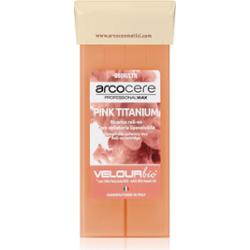 Arcocere Professional Wax Pink Titanium wosk do depilacji roll-on napełnienie 100 ml