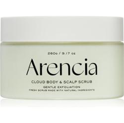 Arencia Fresh Cloud Geranium & Primrose delikatny peeling do ciała i włosów 260 g