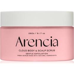 Arencia Fresh Cloud Lavender & Pear delikatny peeling do ciała włosów i ciała 260 g