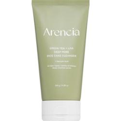 Arencia Green Tea + LHA Deep Pore RIice Cake Cleanser 150 ml | Głęboko oczyszczający żel do twarzy z kwasem salicylowym