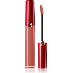 Armani Lip Maestro Liquid Lipstick długotrwała szminka w płynie odcień 214 Peachy Brown 6.5 ml