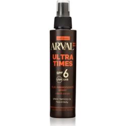 Arval Half Times Ultra Times SPF 6 olejek do opalania twarzy i ciała 125 ml