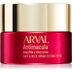 Arval Antimacula Face & Neck Urban Defense SPF50 krem ochronny przeciw przebarwieniom 50 ml