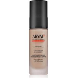 Arval Couperoll Anti-redness foundation SPF15 podkład kryjący SPF 15 02 Pink Beige 30 ml