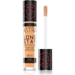 Astra Make-up Long Stay korektor mocno kryjący SPF 15 odcień 05W Honey 4,5 ml