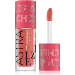 Astra Make-up Hypnotize Lip & Cheek róż w płynie do ust i policzków odcień 04 Queen Peach 3,5 ml