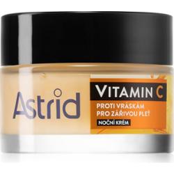 Astrid Vitamin C odmładzający krem na noc nadający skórze promienny wygląd 50 ml