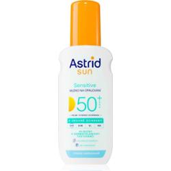 Astrid Sun Sensitive mleczko do opalania w sprayu SPF 50+ z wysoką ochroną UV 150 ml