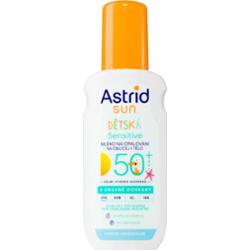 Astrid Sun Sensitive mleczko do opalania dla dzieci SPF 50+ w sprayu 150 ml