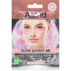 Astrid Glow Expert maska na oczy przeciw zmarszczkom, workom i cieniom 2 szt.
