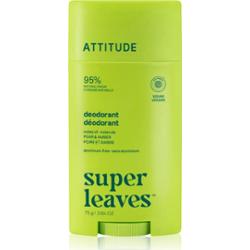 Attitude Super Leaves Natural Deodorant dezodorant Pear & Amber 75 g