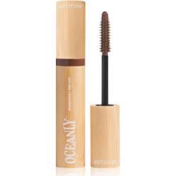 Attitude Oceanly Plastic Free Makeup tusz do rzęs z serum o działaniu odżywczym odcień Brown 7 g