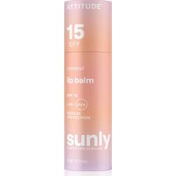 Attitude Sunly Lip Balm balsam ochronny do ust SPF 15 Coconut 8.5 g